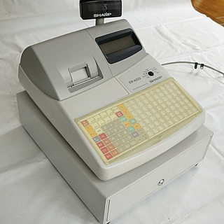 SHARP　シャープ電子レジスタ　ER-A222　動作品