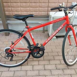 自転車【クロスバイク】（＋空気入れ＋鍵）