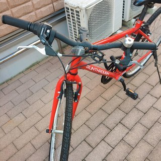 自転車【クロスバイク】（＋空気入れ＋鍵）