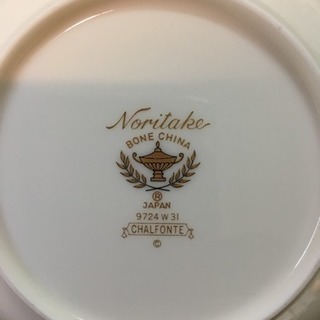 ノリタケ ビンテージ CHALFONTE 16cmボウル５枚の画像