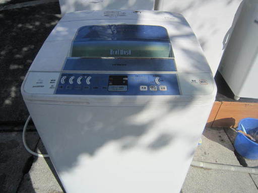 日立静かなインバーター洗濯機８キロ　２００９年製　ＢＷ－8ＫＶ