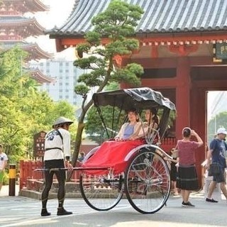 名古屋初、人力車の車夫募集です。の画像