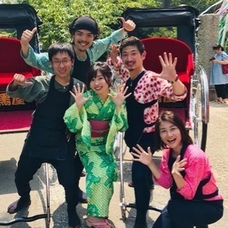 名古屋初、人力車の車夫募集です。の画像