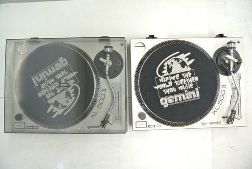 gemini XL-500Ⅱ　2台セット　ターンテーブル　テクニクス　 ジェミニ
