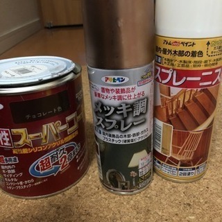 ペンキたち。