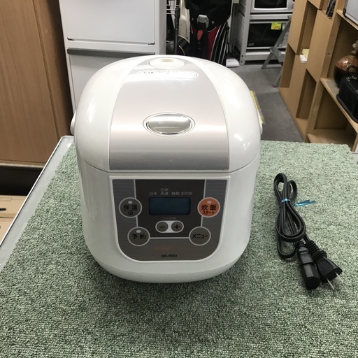 保証付き　 シー・シー・ピー　炊飯器　BK-R60-WH   リサイクルショップウルカウ　高津