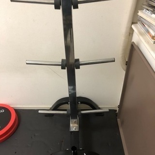 バーベルプレートラック