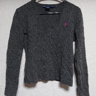 【コロナ応援sale】訳ありラルフローレン ケーブルニットの画像
