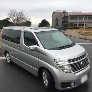 ニッサン エルグランド 車検31年10月 ハイウェイスター サンルーフ