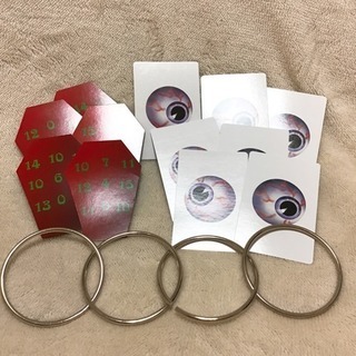 英語 ハロウィン 手品 セットの画像