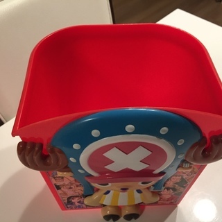 玩具・おもちゃ：少年ジャンプ・漫画・アニメ：ワンピース(ONE PIECE)：チョッパー(トナカイ)：スタンドBOX(お菓子箱)：良品(レア品)の画像