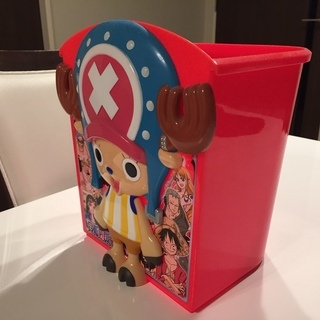 玩具・おもちゃ：少年ジャンプ・漫画・アニメ：ワンピース(ONE PIECE)：チョッパー(トナカイ)：スタンドBOX(お菓子箱)：良品(レア品)の画像
