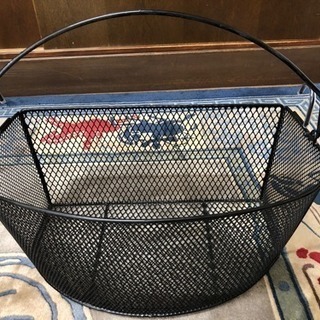 引っ掛け＆取っ手付きガーデニング用？収納カゴ？新品未使用品の画像