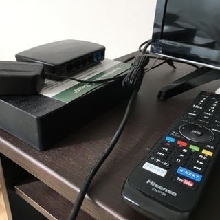 テレビ一式セット ハイセンス32型 2018年製 外付HDD テレビ台
