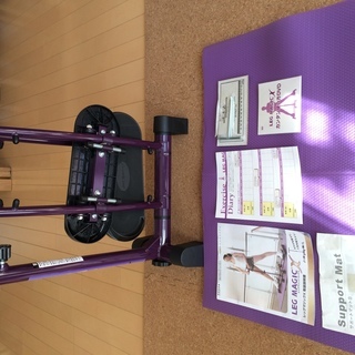 お取引完了★【正規品】★　レッグマジックX +正規マット　1回のみ使用の画像