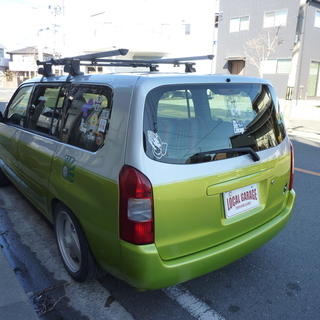 プロボックス　ワゴン　カスタム　ポップアップドア　ムーンアイズ　レア！！遊び心満載車輌♪♪の画像