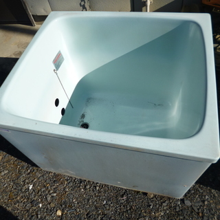 浴槽　ポリバス　ダメージ　溜め水用　80サイズ　その5