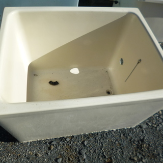 浴槽　ポリバス　ダメージ　溜め水用　90サイズ　その2