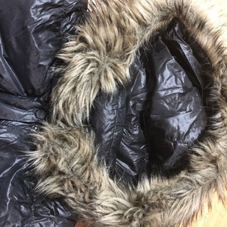 Gapレディース フード付きライトダウンの画像