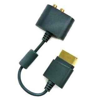 Xbox 360 エリート(120GB:HDMI端子搭載）音声ＲＣＡ+光出力コネクタ付の画像