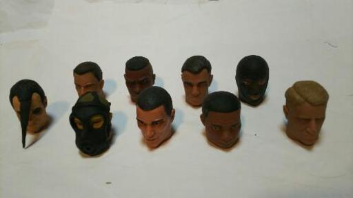 1/6フィギュア.ヘッド