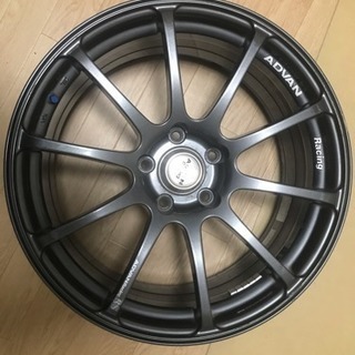 18インチ 8J +37 PCD114.3 ADVAN Racing アドバン レーシング RS