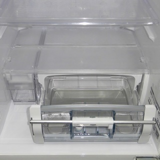 日立　自動製氷付　Ag除菌　3ドア冷蔵庫265L　R-S270DMV　真空チルド　まんなか野菜室　スリムな幅の画像