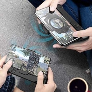 新品 モバイルジョイスティック 移動操作用パッド 吸盤式 超薄型  iPhone Xperia & Android対応の画像