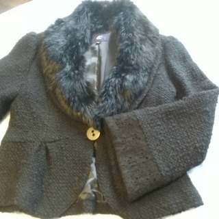 訳ありだけど美品！4℃ ハーフコート
