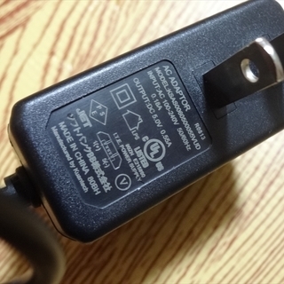 SoftBank ワイヤレス クリップタイプヘッドセット BT04 Bluetooth 受信機 レシーバー イヤホン SB-BT04-SBCO　アダプター KSAS0060500055VUD 5.0V 0.55Aの画像