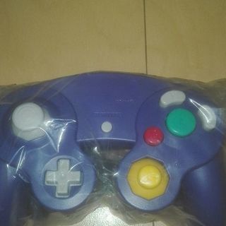新品ゲームキューブコントローラーバイオレット