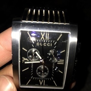 ✩.*˚GUCCI グッチ メンズ 腕時計 クロノメトロブラック✩.*˚の画像