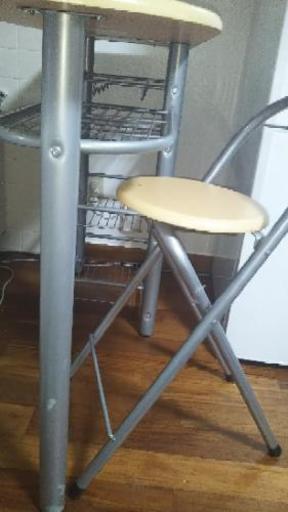 【決まりました】カウンターテーブル椅子セット