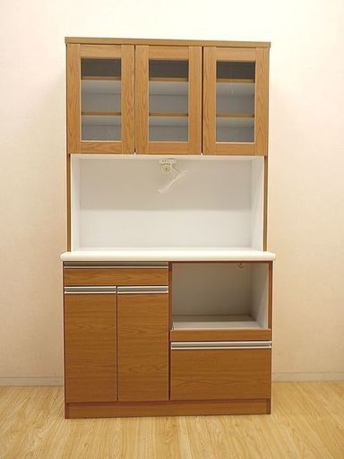 新品食器棚！破格値22800円で販売します！残り3台！併売してますので無くなったら終了ですm(_ _)m