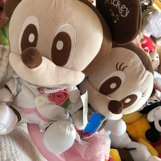 ミッキー ミニー ぬいぐるみ