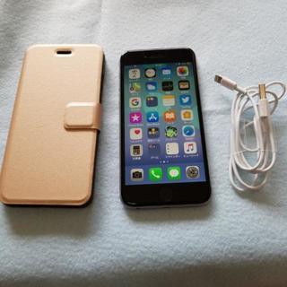 ★au新規契約で使用可　値下げ　美品　au iPhone6s 64GB スペースグレー　★の画像