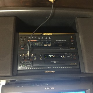 PIONEERレーザーカラオケ　LK-620　付属品一式　引き取...