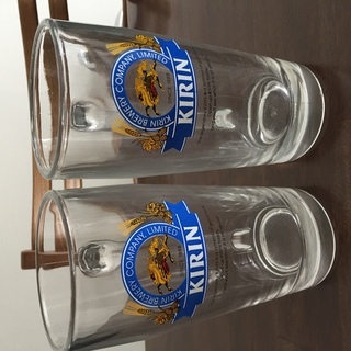 ［中古非売品／小傷あり］キリンビールジョッキセット