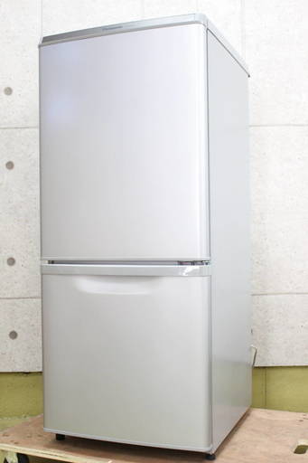 R345)【美品】Panasonic ２ドア冷蔵庫 2018年製 138L NR-B14AW-S パナソニック