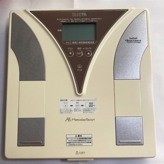 無料 TANITA TF205 体脂肪計の画像