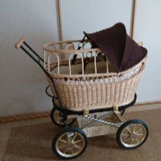 東京乳母車 プスプス強化パイプ 荷物置き付き