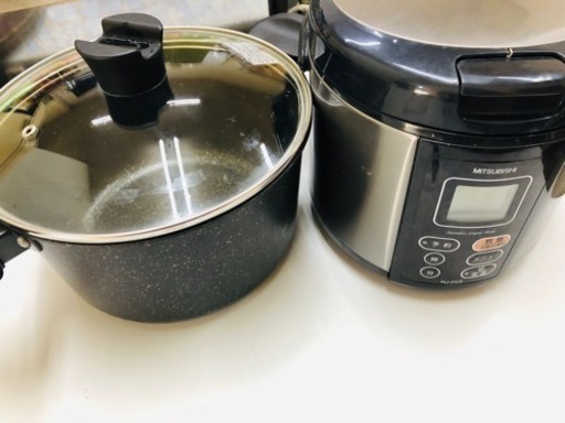 炊飯器と鍋