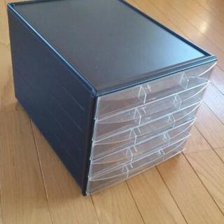 レターケース5段　黒