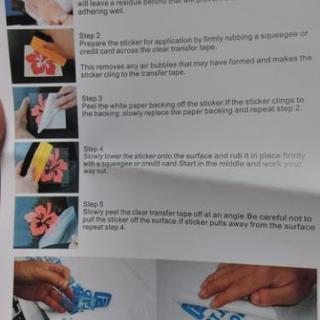 №012 在庫処分新品ミキミニ転写式BabyInCarステッカーの画像