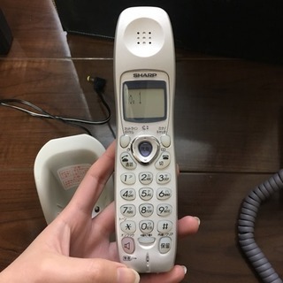 【取引可能！】子機付き 電話機 セット 説明書ありの画像