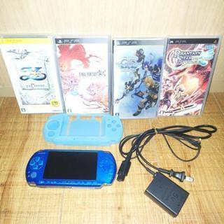 psp3000ブルー  電池パック無し