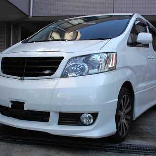 装備充実 H16 アルファード ASプレミアム アルカンターラバ...