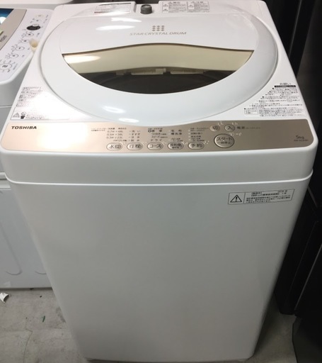 【送料無料・設置無料サービス有り】洗濯機 2016年製 TOSHIBA AW-5G3 中古