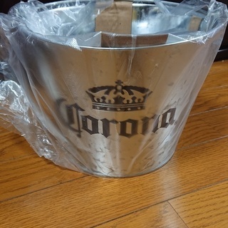 【新品未使用】　コロナビールバケツ（アイスペール）の画像