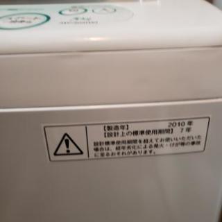 (引き取り者決定済)洗濯機(訳あり)の画像
